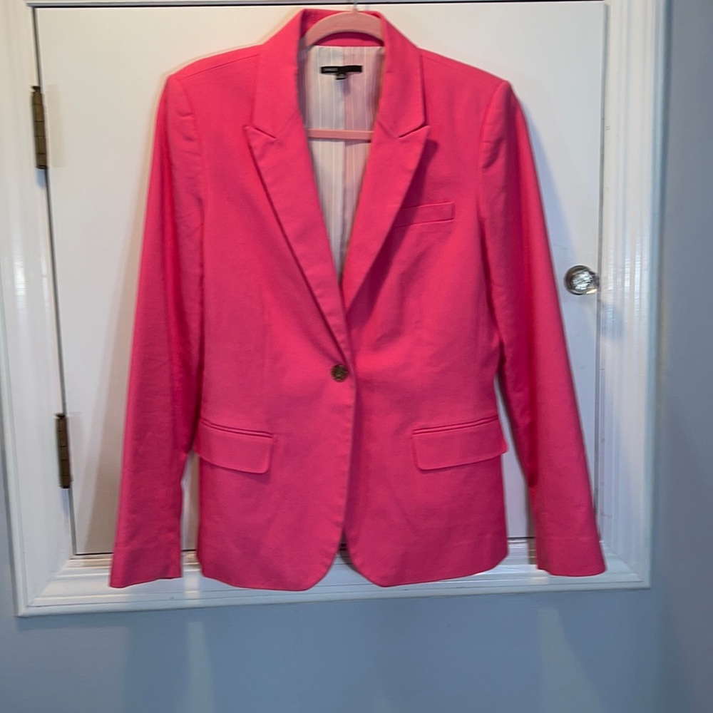 Pink blazer